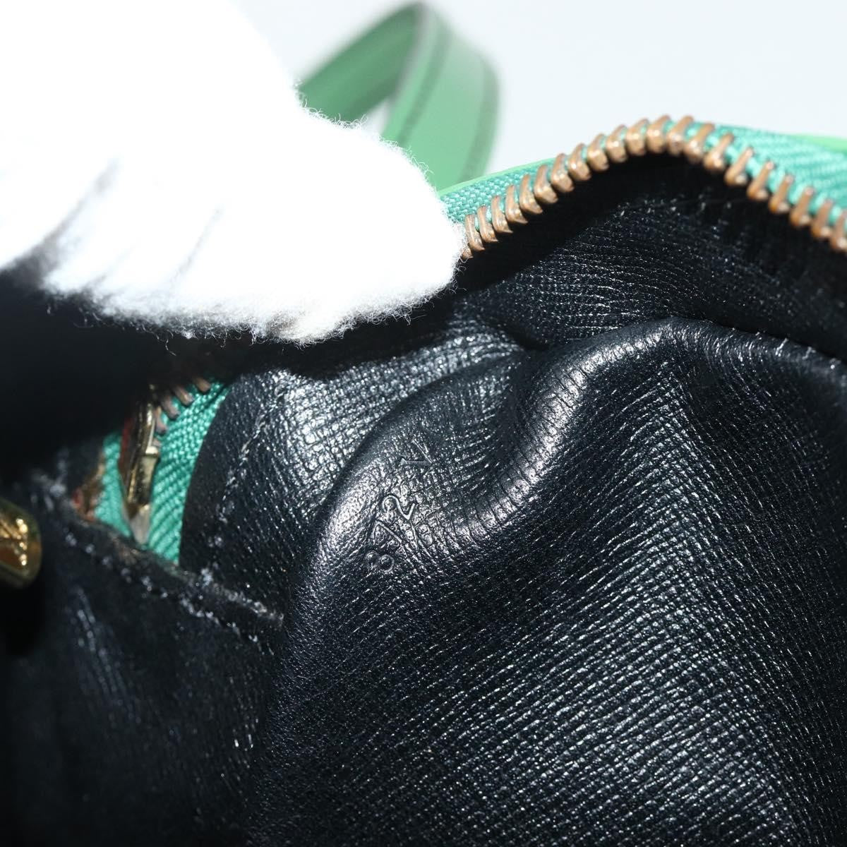 Louis Vuitton Jeune Fille Handbag Epi Leather Green Leather Shoulder Bag Bag (Pre-Owned)