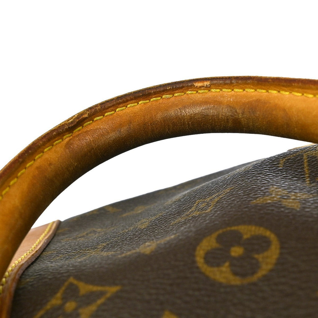Louis Vuitton Keepall Bag Monogram Canvas Brown Canvas Travel Bag Bag (Pre-Owned)