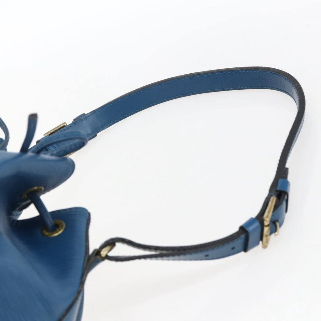 Louis Vuitton Noe Handbag Epi Leather Blue Leather Shoulder Bag Bag (Pre-Owned)