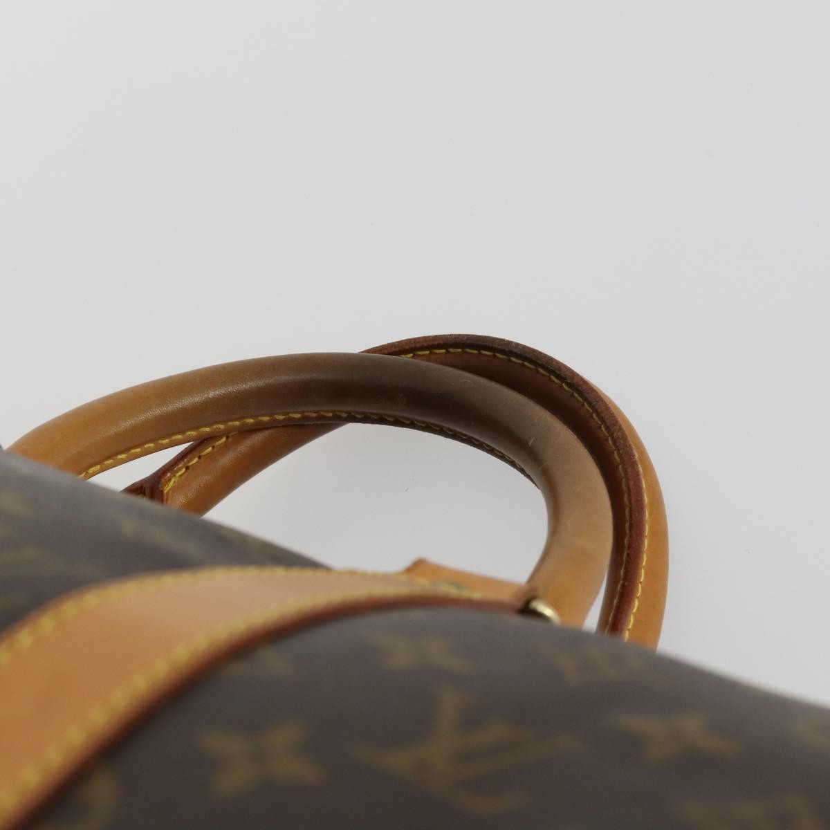 Louis Vuitton Keepall Bag Monogram Canvas Brown Canvas Travel Bag Bag (Pre-Owned)