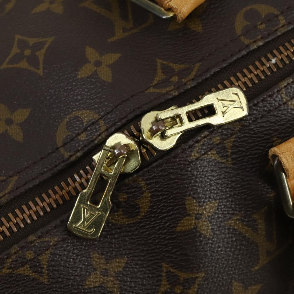 Louis Vuitton Keepall Bag Monogram Canvas Brown Canvas Travel Bag Bag (Pre-Owned)