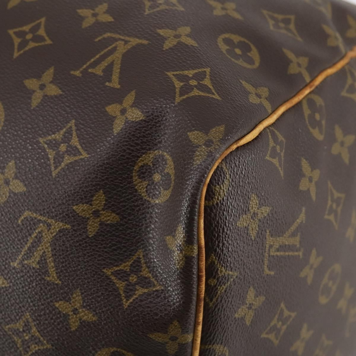 Louis Vuitton Keepall Bag Monogram Canvas Brown Canvas Travel Bag Bag (Pre-Owned)
