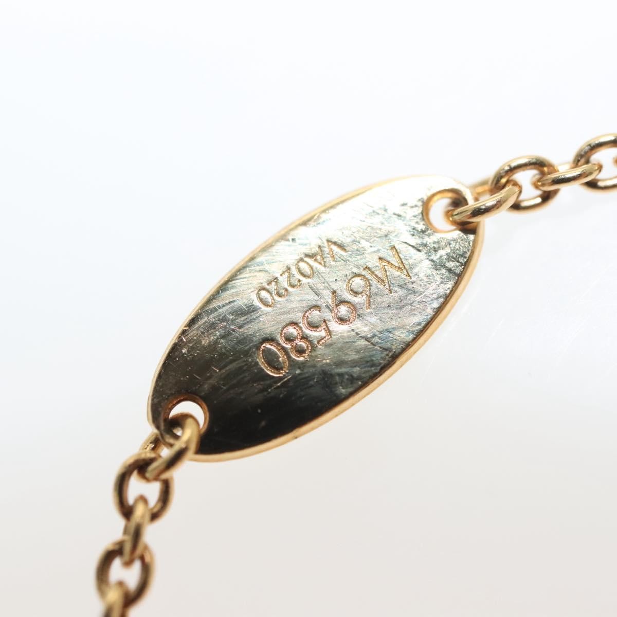 Louis Vuitton Essential V California Dreaming Bracelet Metal With Crystals Gold Metal Bracelet Jewelry (Pre-Owned)