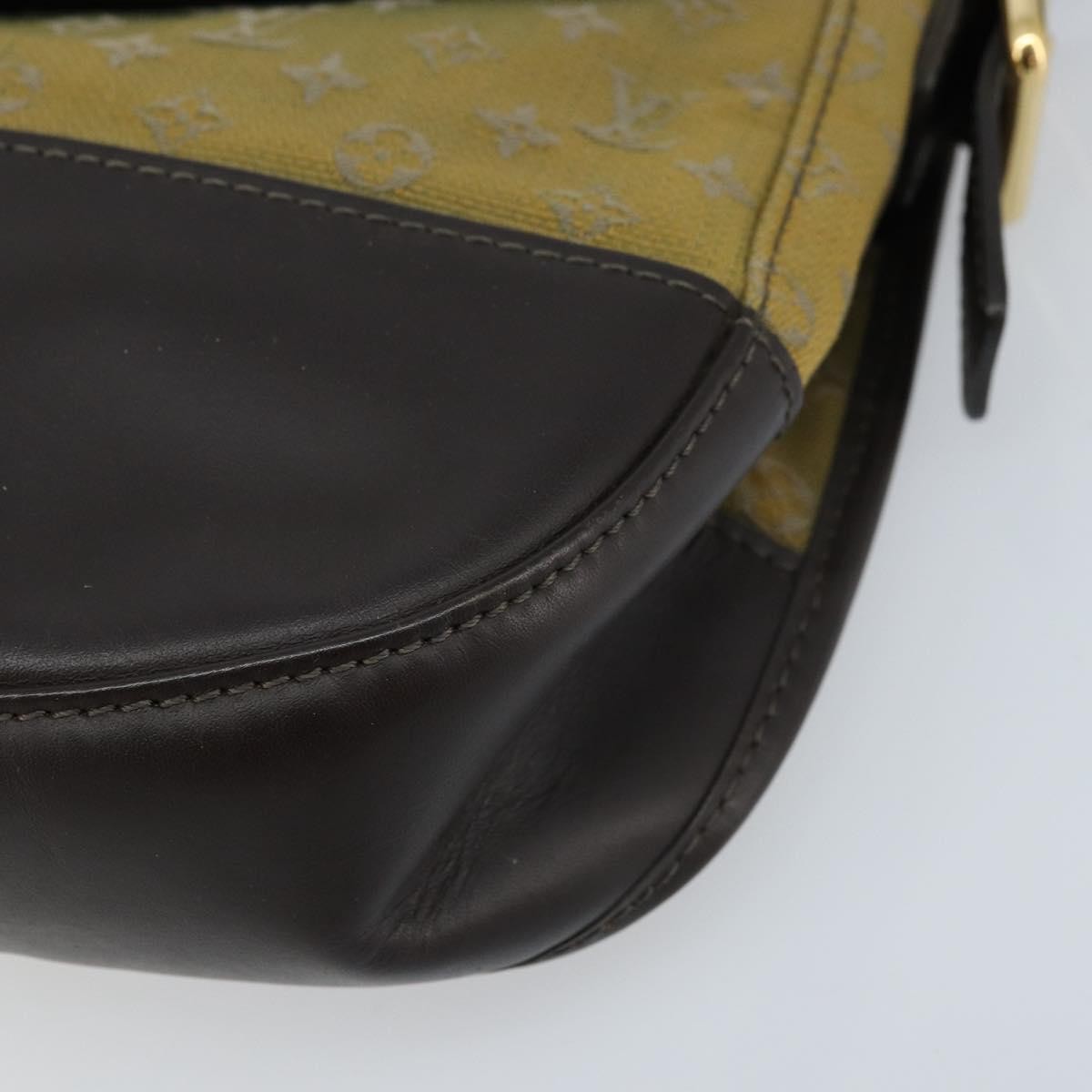 Louis Vuitton Marjorie Handbag Mini Lin Khaki Canvas Shoulder Bag Bag (Pre-Owned)