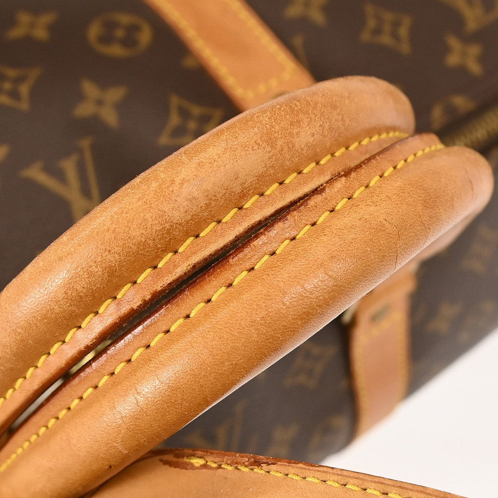 Louis Vuitton Keepall Bag Monogram Canvas Brown Canvas Travel Bag Bag (Pre-Owned)