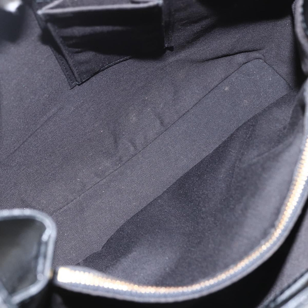 Louis Vuitton Mandara Handbag Epi Leather Black Leather Tote Bag Bag (Pre-Owned)