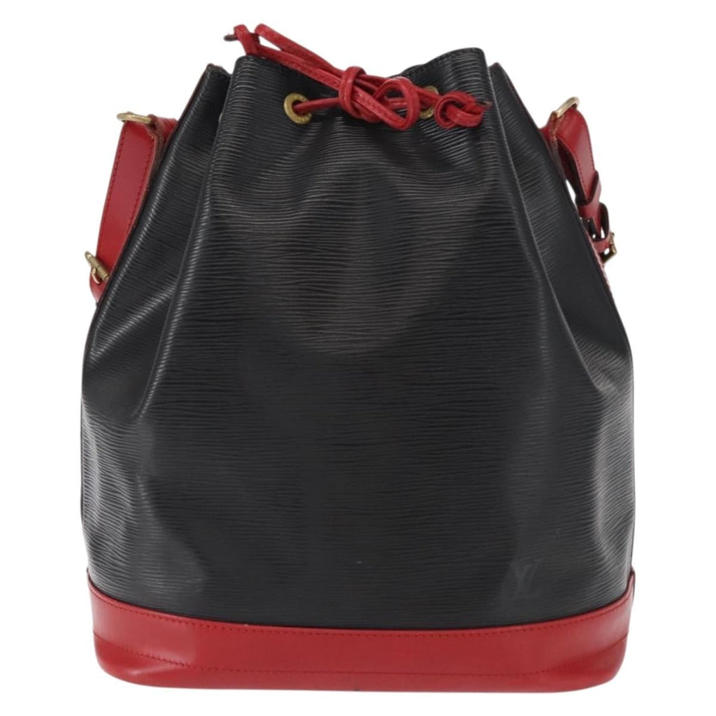 Louis Vuitton Bicolor Noe Handbag Epi Leather Black Leather Shoulder Bag Bag (Pre-Owned)