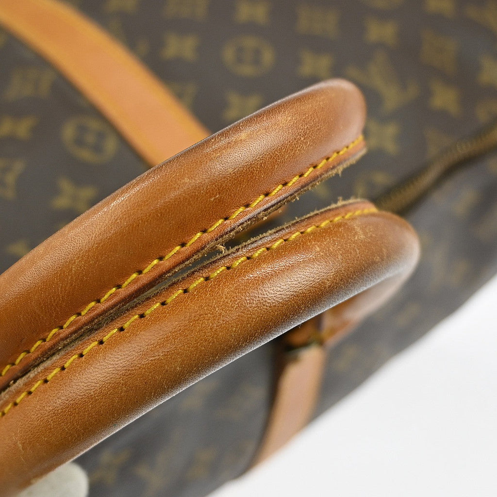 Louis Vuitton Keepall Bag Monogram Canvas Brown Canvas Travel Bag Bag (Pre-Owned)