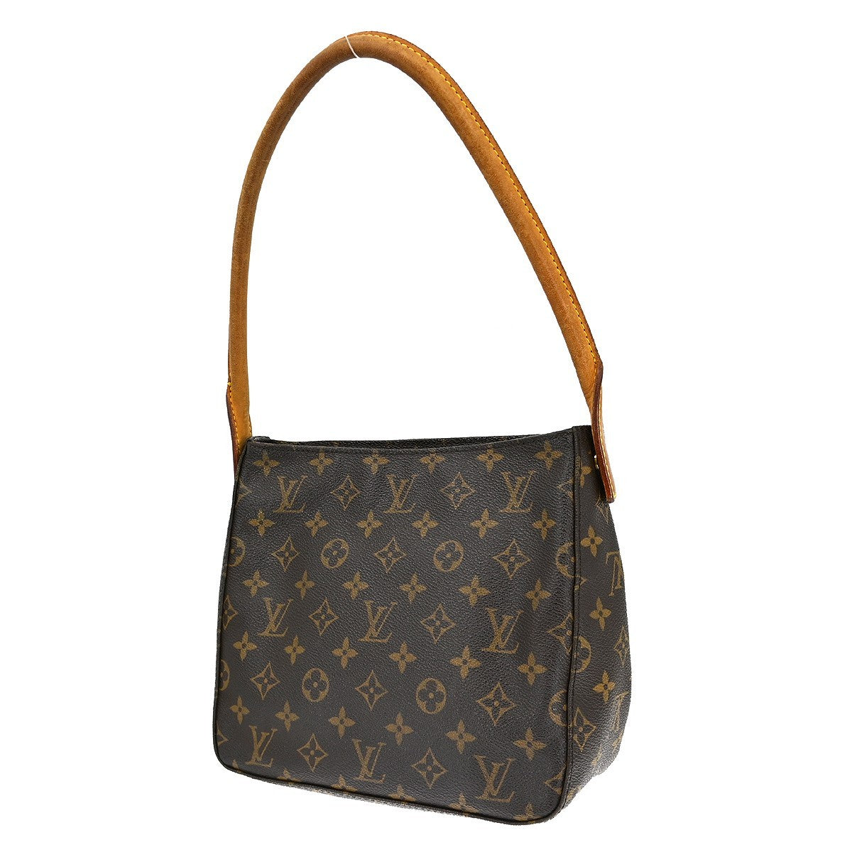 Louis Vuitton Monogram Looping Handbag Monogram Canvas Brown Canvas Handbag (Pre-Owned)