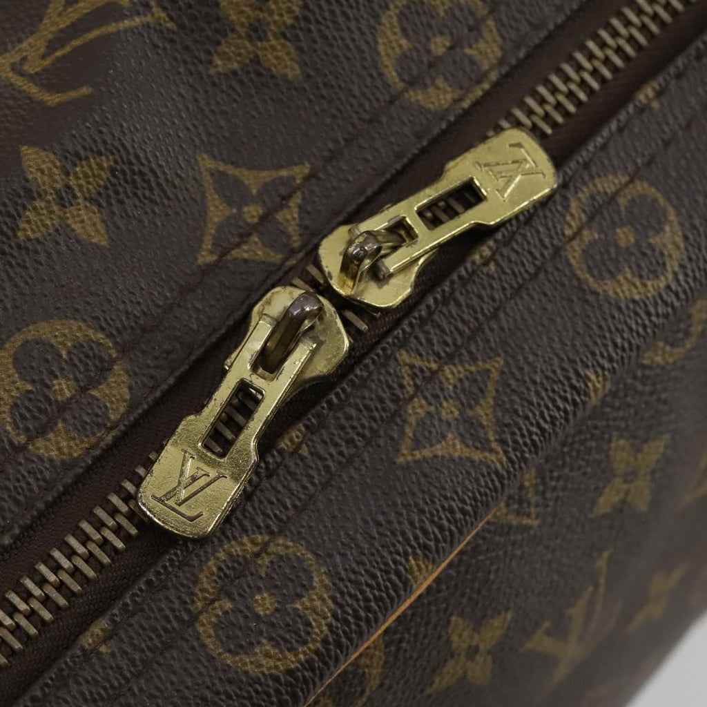 Louis Vuitton Sirius Handbag Monogram Canvas Brown Canvas Travel Bag Bag (Pre-Owned)