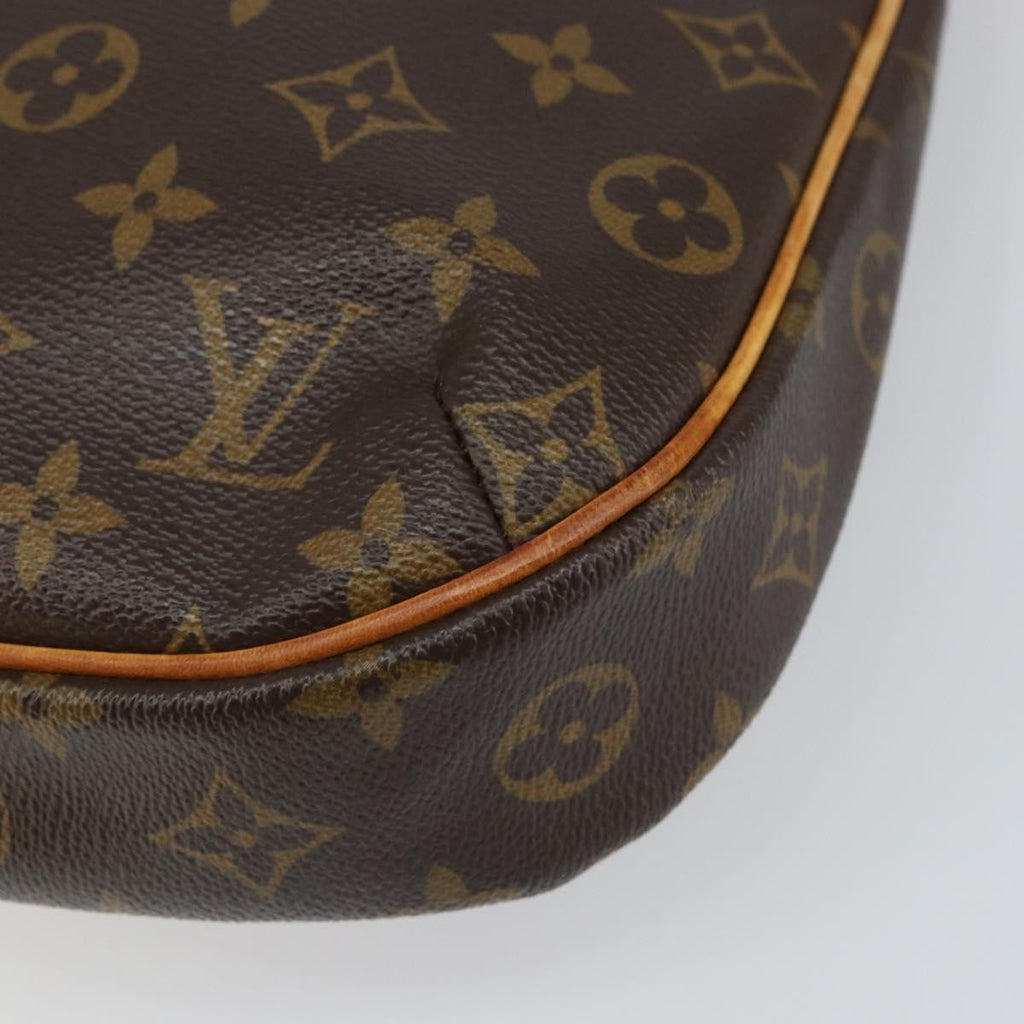 Louis Vuitton Odeon Handbag Monogram Canvas Brown Canvas Shoulder Bag Bag (Pre-Owned)