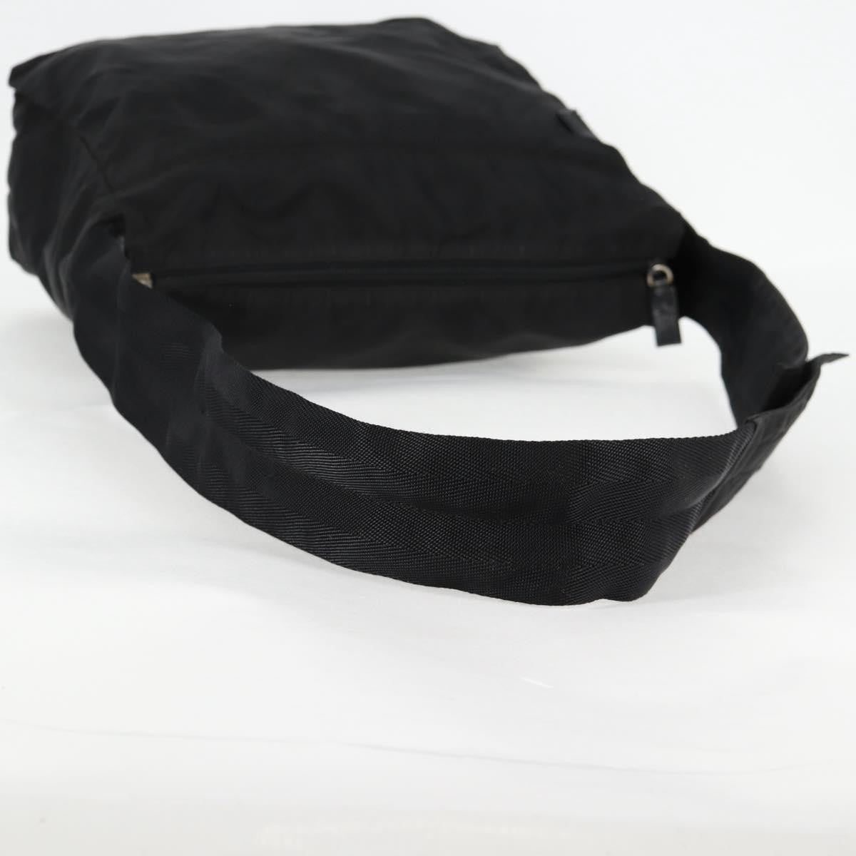 Prada Vintage Shoulder Bag Tessuto Black Nylon Shoulder Bag Bag (Pre-Owned)