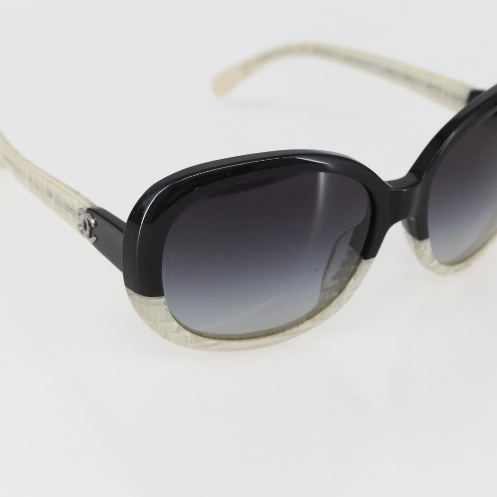 Chanel Chanel Logo Sunglasses Eye Wear Plastic Black Plastic Sunglasse Accessory (Pre-Owned)