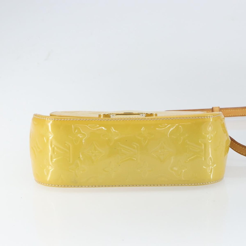 Louis Vuitton Bellflower Handbag Monogram Vernis Brown Patent_Leather Shoulder Bag Bag (Pre-Owned)