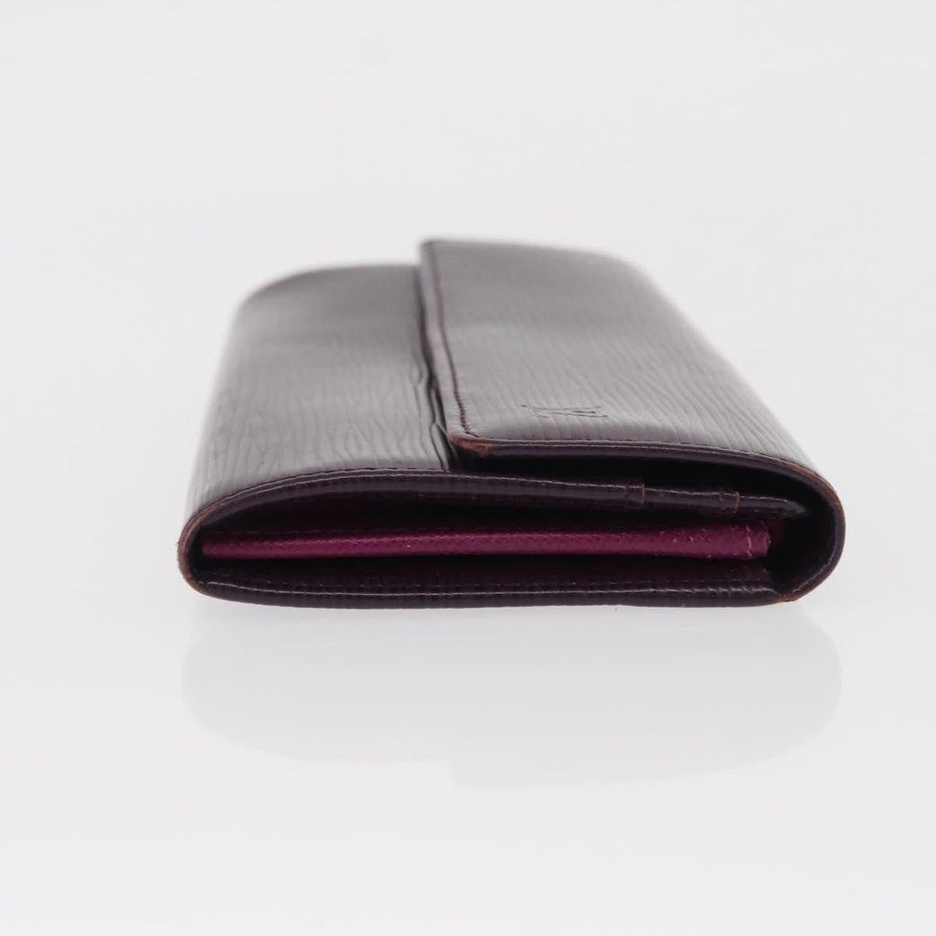 Louis Vuitton Vintage Sarah Wallet Epi Leather Purple Leather Wallets Accessory (Pre-Owned)