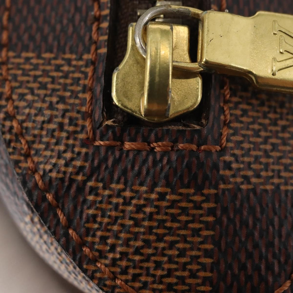 Louis Vuitton Geronimos Waist Bag Damier Brown Canvas Shoulder Bag Bag (Pre-Owned)