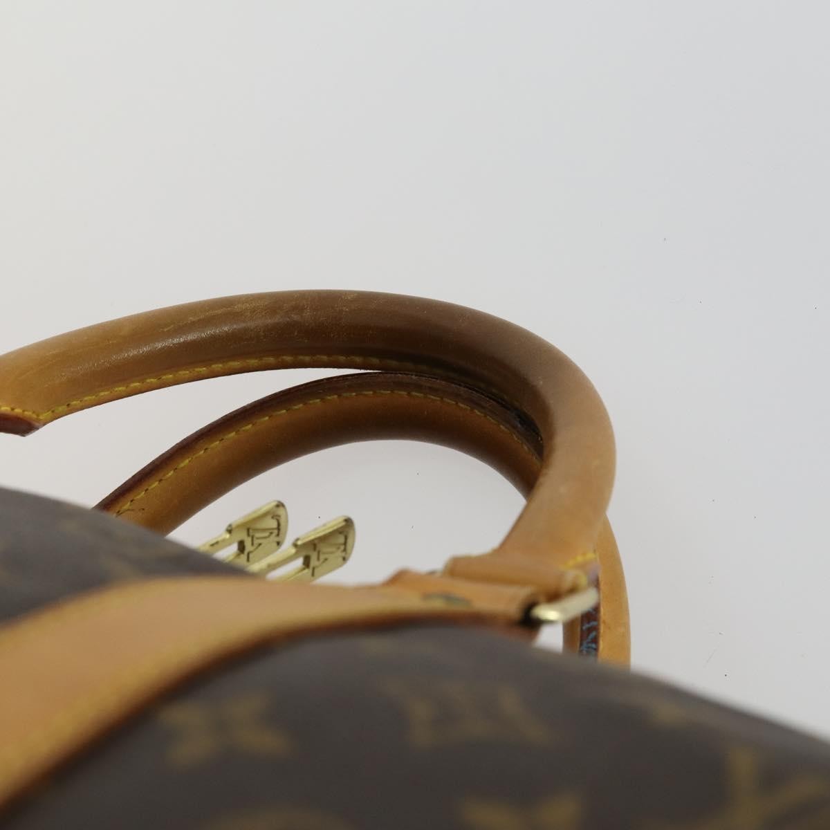 Louis Vuitton Keepall Bag Monogram Canvas Brown Canvas Travel Bag Bag (Pre-Owned)