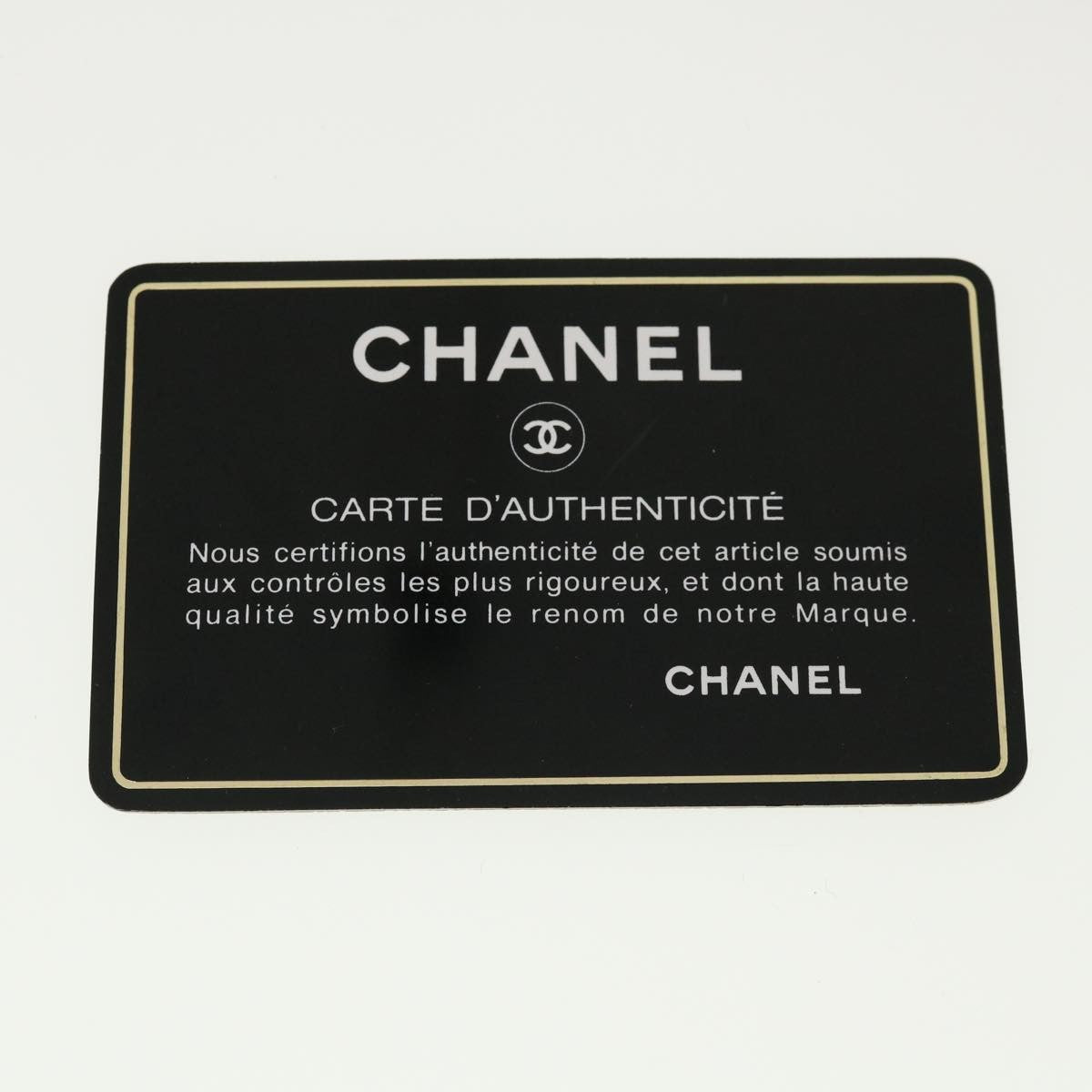 Chanel Vintage Cc Chain Flap Bag Quilted Lambskin Gold Leather Shoulder Bag Bag (Pre-Owned)