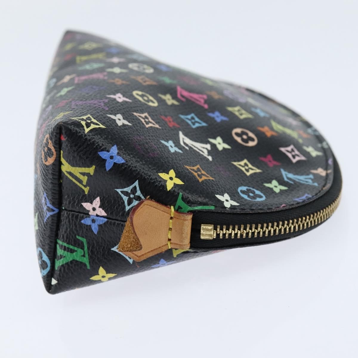 Louis Vuitton Cosmetic Pouch Monogram Multicolor Black Canvas Clutche & Pouche Bag (Pre-Owned)