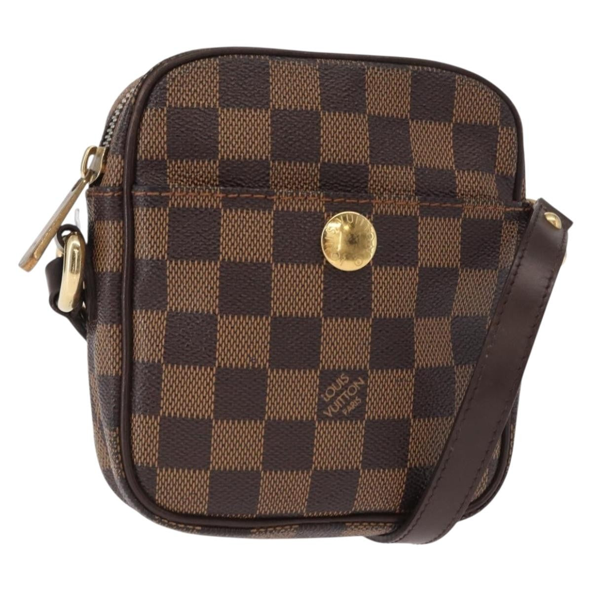 Louis Vuitton Rift Handbag Damier Brown Canvas Shoulder Bag Bag (Pre-Owned)
