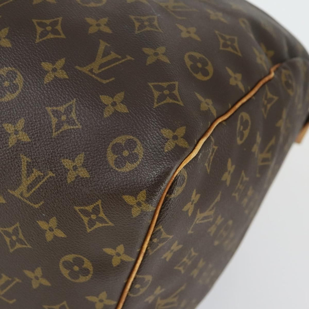 Louis Vuitton Keepall Bag Monogram Canvas Brown Canvas Travel Bag Bag (Pre-Owned)
