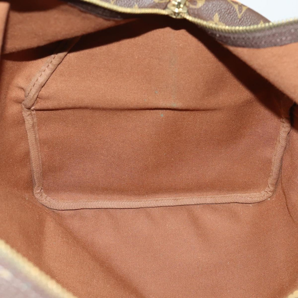 Louis Vuitton Keepall Bag Monogram Canvas Brown Canvas Travel Bag Bag (Pre-Owned)