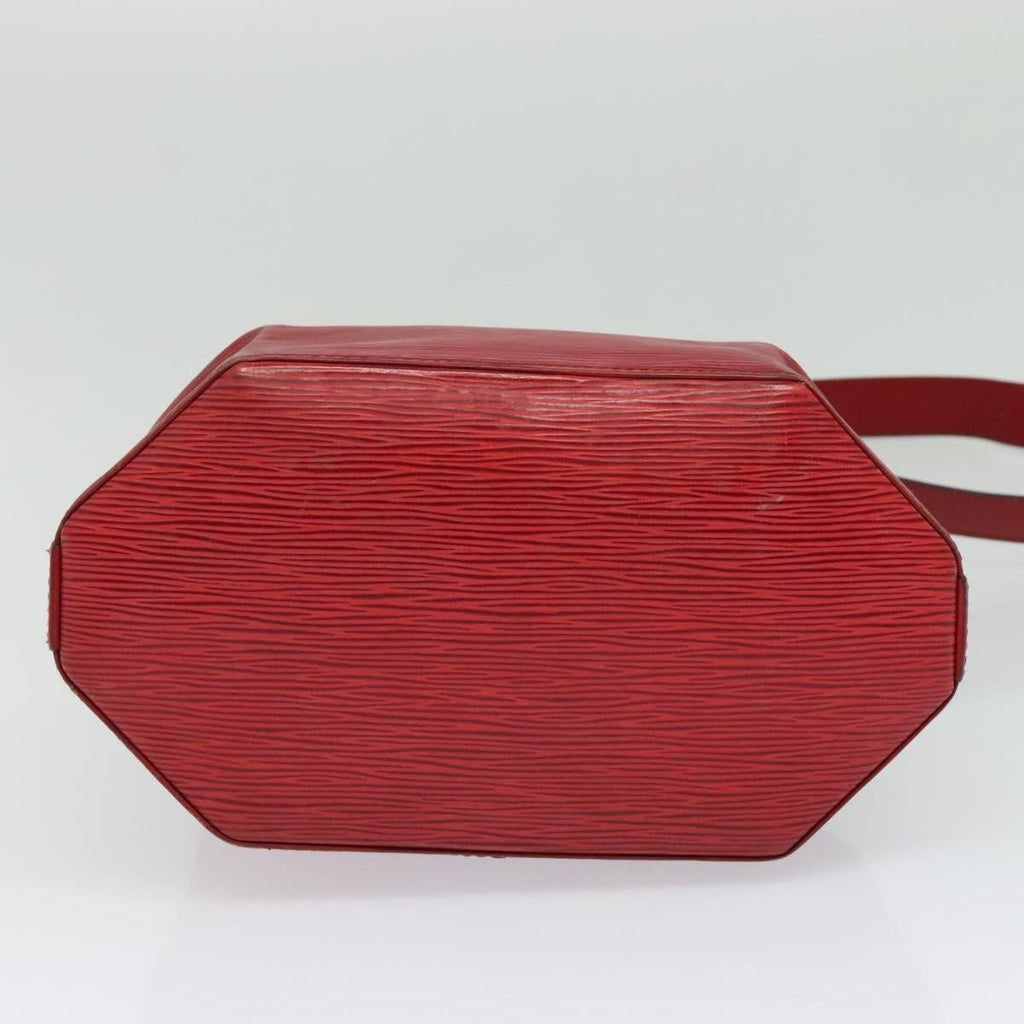 Louis Vuitton Vintage Sac D'epaule Handbag Epi Leather Red Leather Shoulder Bag Bag (Pre-Owned)