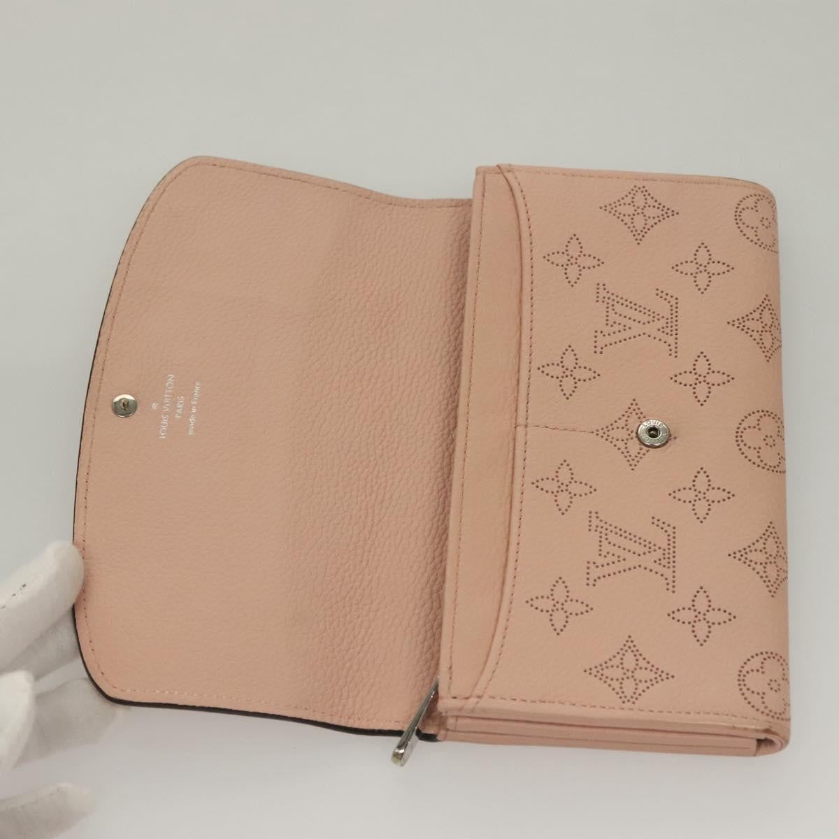 Louis Vuitton Iris Wallet Mahina Leather Pink Leather Wallets Accessory (Pre-Owned)