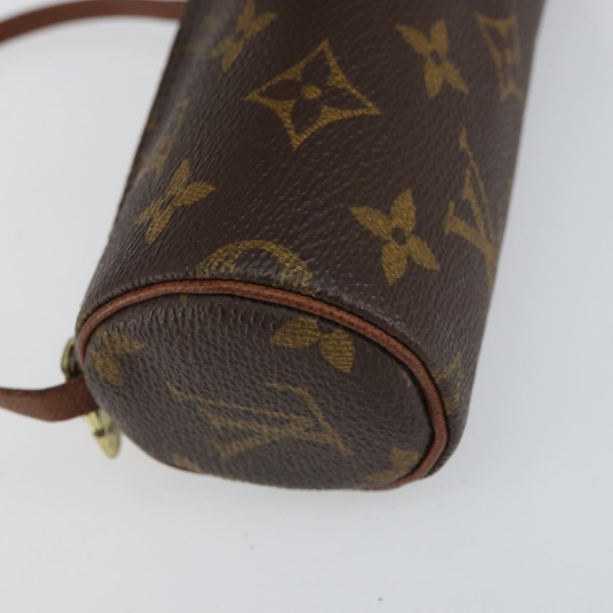Louis Vuitton Papillon Pochette Monogram Canvas Brown Canvas Clutche & Pouche Bag (Pre-Owned)