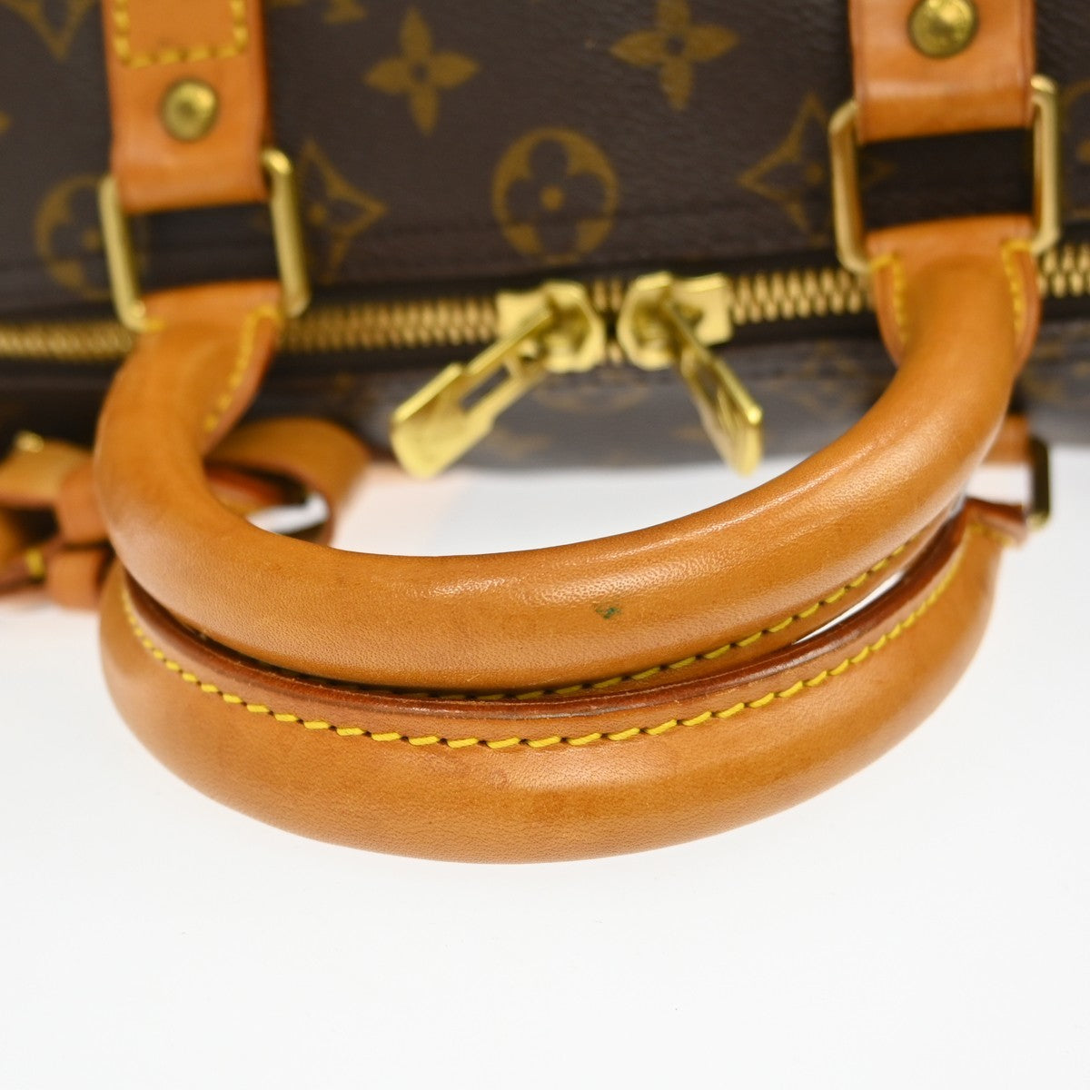 Louis Vuitton Keepall Bag Monogram Canvas Brown Canvas Travel Bag Bag (Pre-Owned)