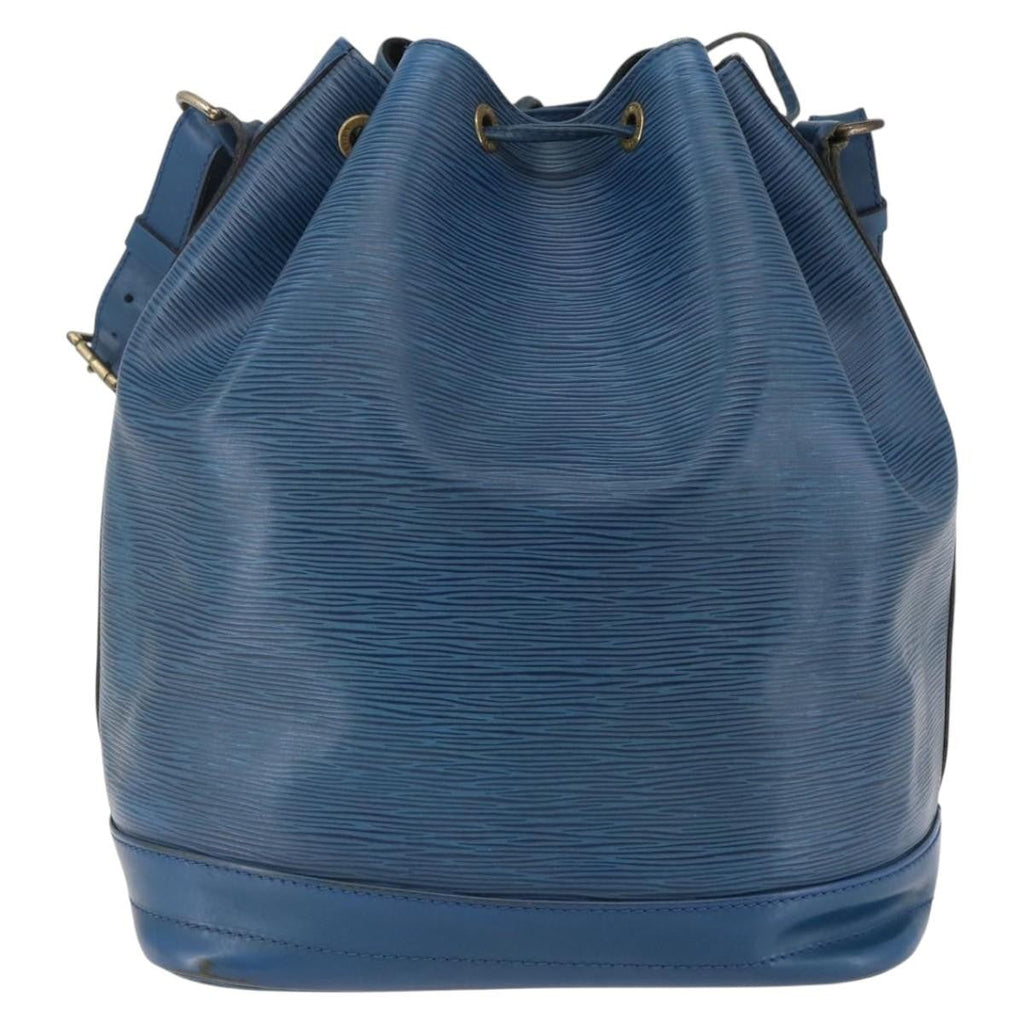 Louis Vuitton Noe Handbag Epi Leather Blue Leather Shoulder Bag Bag (Pre-Owned)