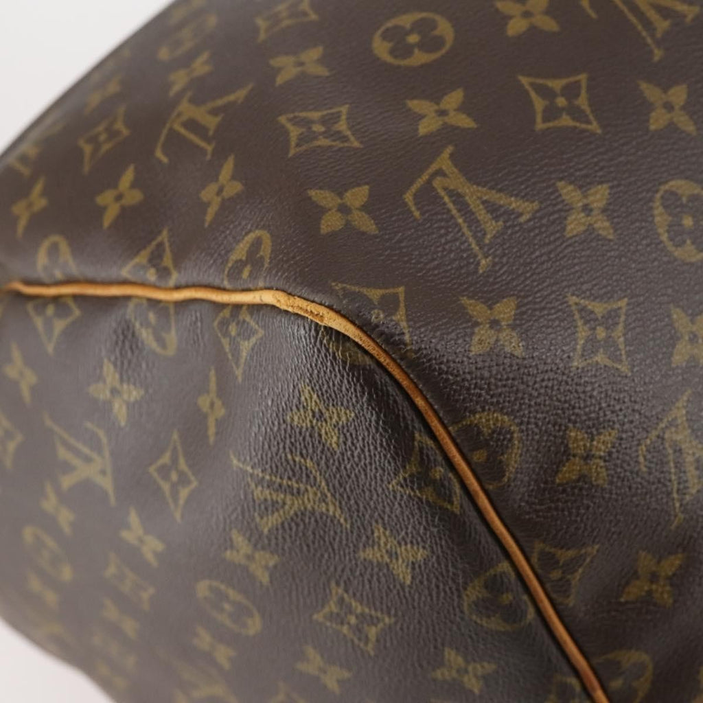 Louis Vuitton Keepall Bag Monogram Canvas Brown Canvas Travel Bag Bag (Pre-Owned)