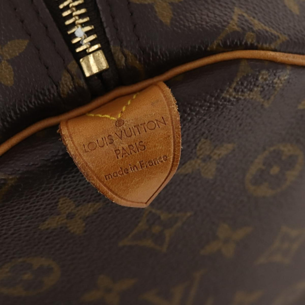 Louis Vuitton Keepall Bag Monogram Canvas Brown Canvas Travel Bag Bag (Pre-Owned)