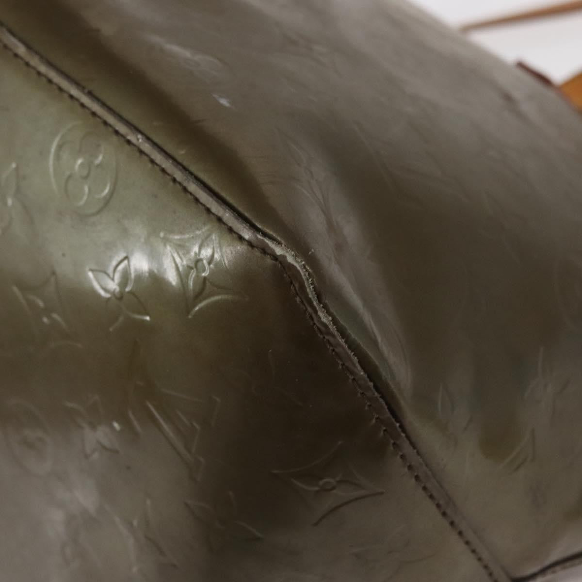 Louis Vuitton Bellevue Handbag Monogram Vernis Brown Patent_Leather Tote Bag Bag (Pre-Owned)