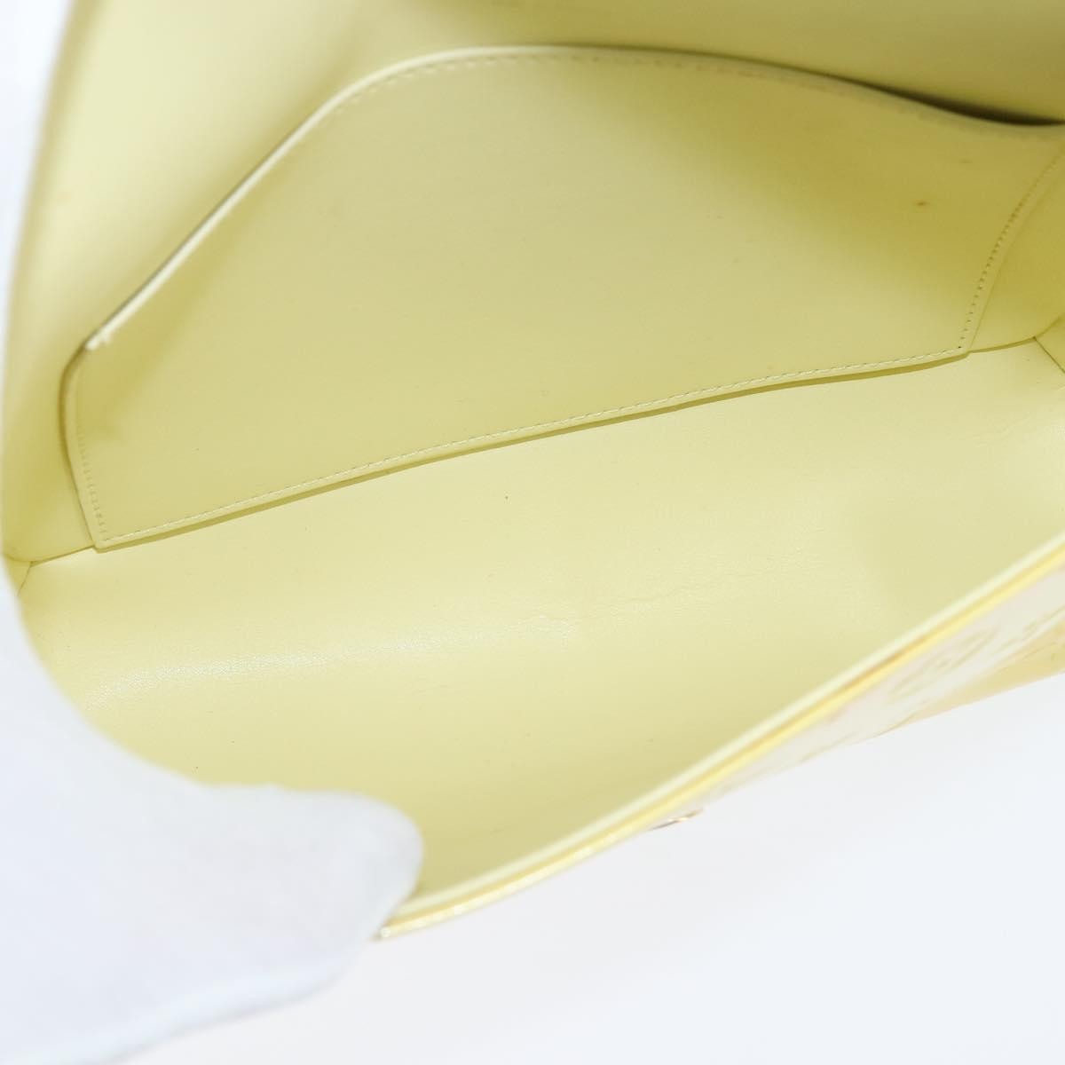 Louis Vuitton Thompson Street Handbag Monogram Vernis Yellow Patent_Leather Shoulder Bag Bag (Pre-Owned)