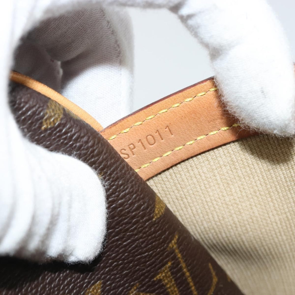 Louis Vuitton Reporter Bag Monogram Canvas Brown Canvas Shoulder Bag Bag (Pre-Owned)