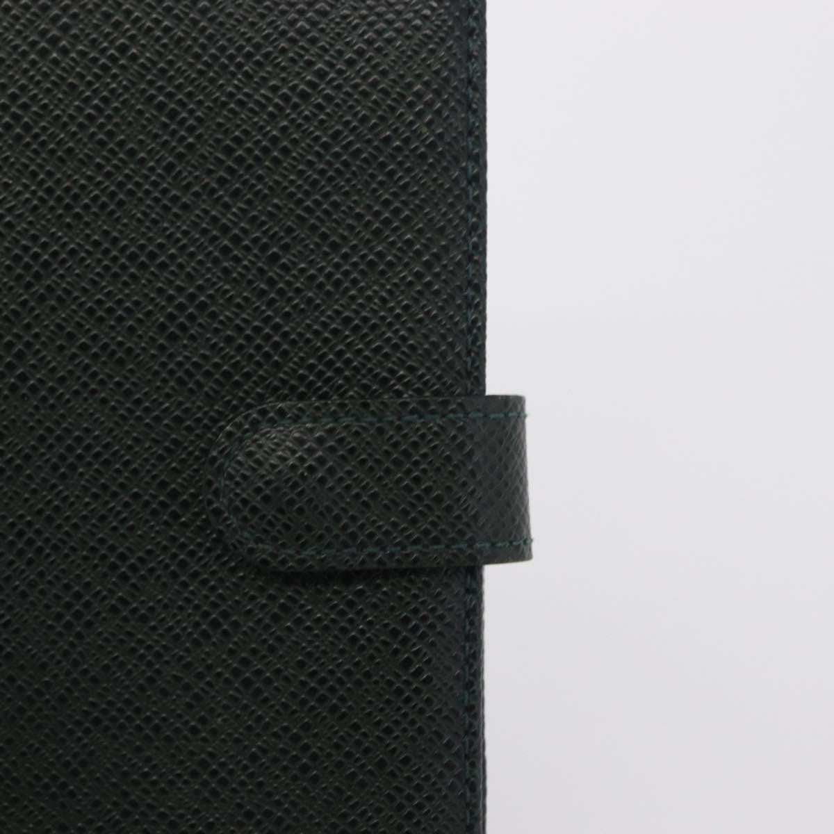 Louis Vuitton Agenda Cover Taiga Leather Green Leather Wallets Accessory (Pre-Owned)