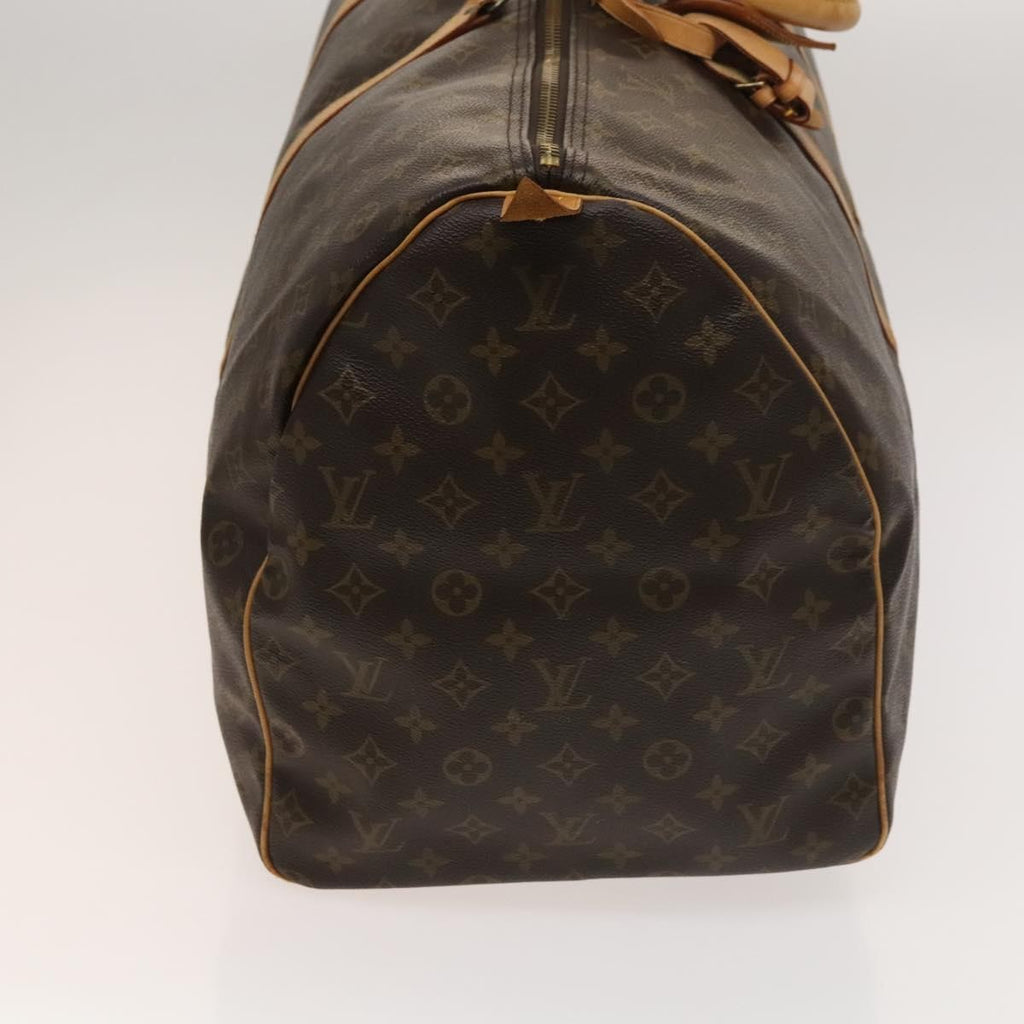 Louis Vuitton Keepall Bag Monogram Canvas Brown Canvas Travel Bag Bag (Pre-Owned)
