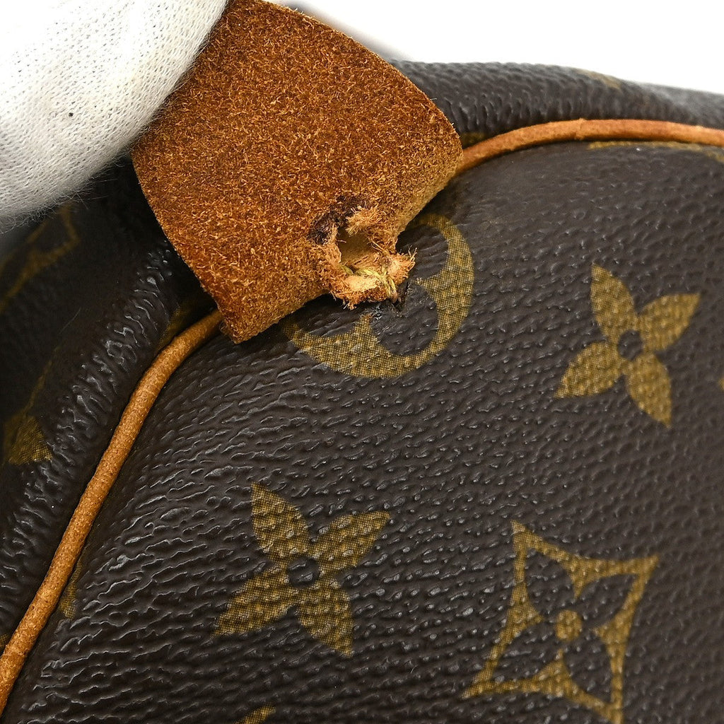 Louis Vuitton Keepall Bag Monogram Canvas Brown Canvas Travel Bag Bag (Pre-Owned)