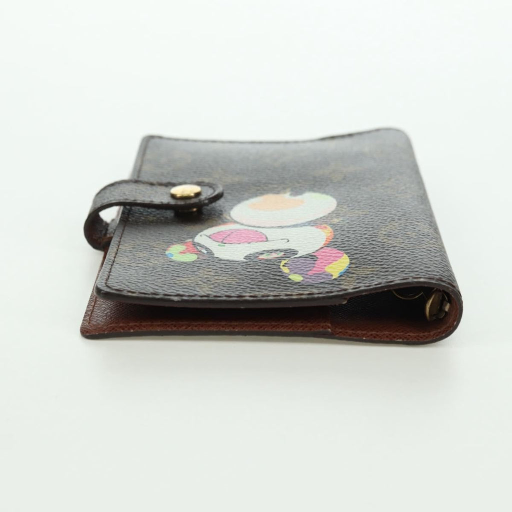 Louis Vuitton Agenda Cover Monogram Panda Brown Canvas Wallets Accessory (Pre-Owned)