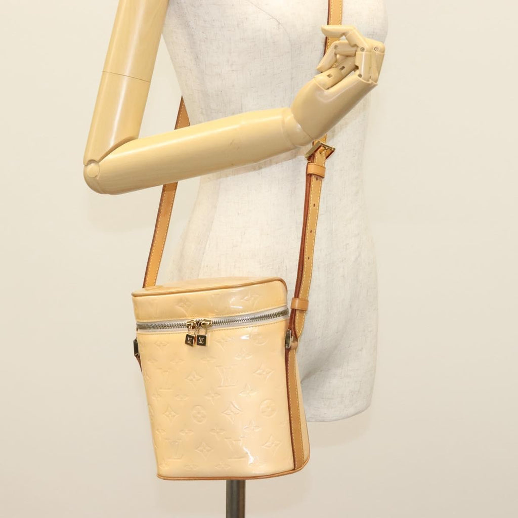 Louis Vuitton Sullivan Handbag Monogram Vernis Pink Patent_Leather Shoulder Bag Bag (Pre-Owned)