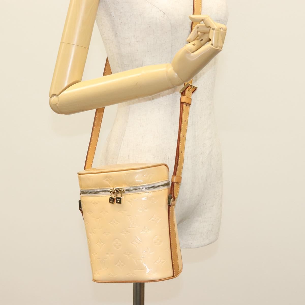 Louis Vuitton Sullivan Handbag Monogram Vernis Pink Patent_Leather Shoulder Bag Bag (Pre-Owned)