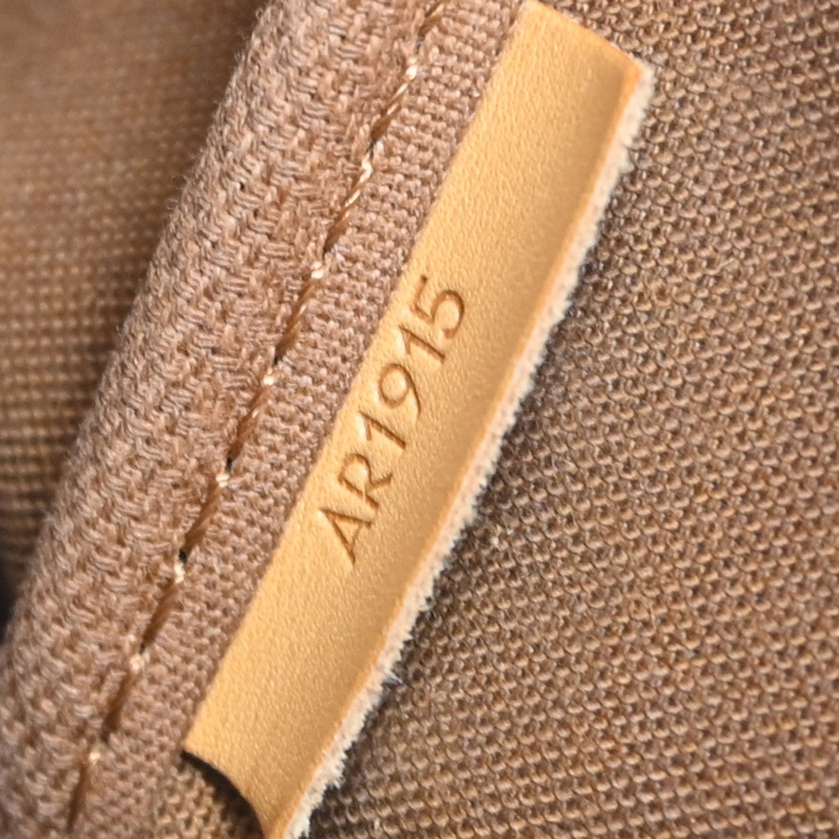 Louis Vuitton Saumur Handbag Monogram Canvas Brown Canvas Shoulder Bag Bag (Pre-Owned)