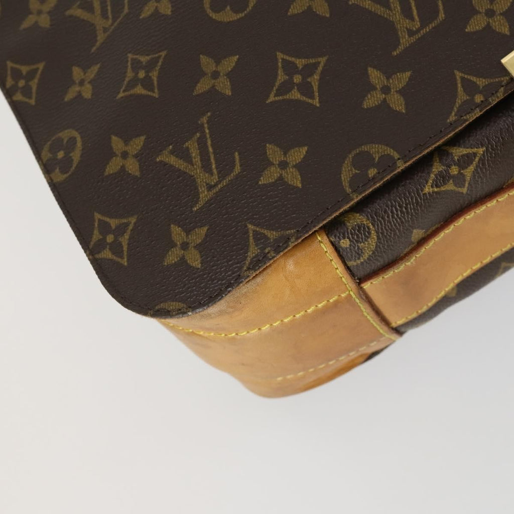 Louis Vuitton Abbesses Messenger Bag Monogram Canvas Brown Canvas Shoulder Bag Bag (Pre-Owned)