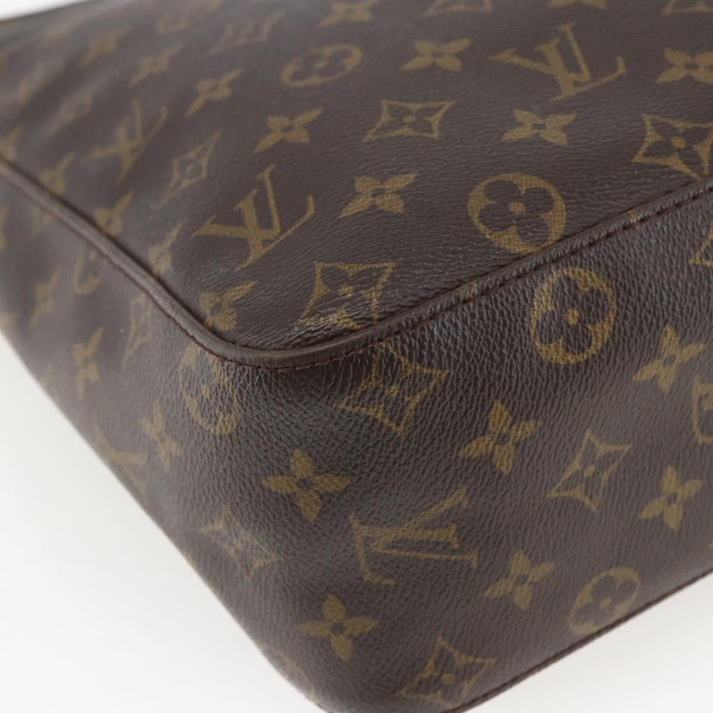 Louis Vuitton Monogram Looping Handbag Monogram Canvas Brown Canvas Shoulder Bag Bag (Pre-Owned)