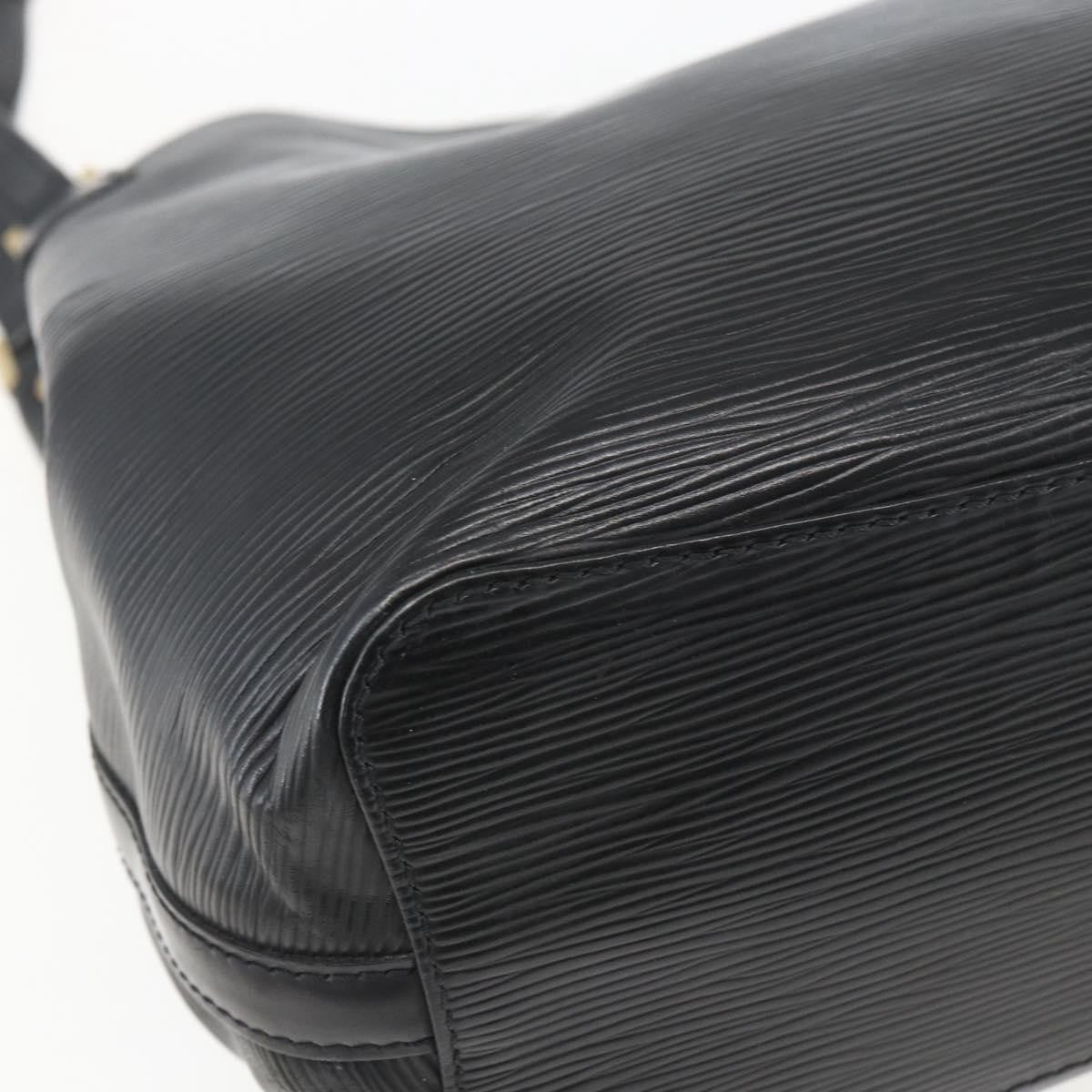 Louis Vuitton Mandara Handbag Epi Leather Black Leather Tote Bag Bag (Pre-Owned)