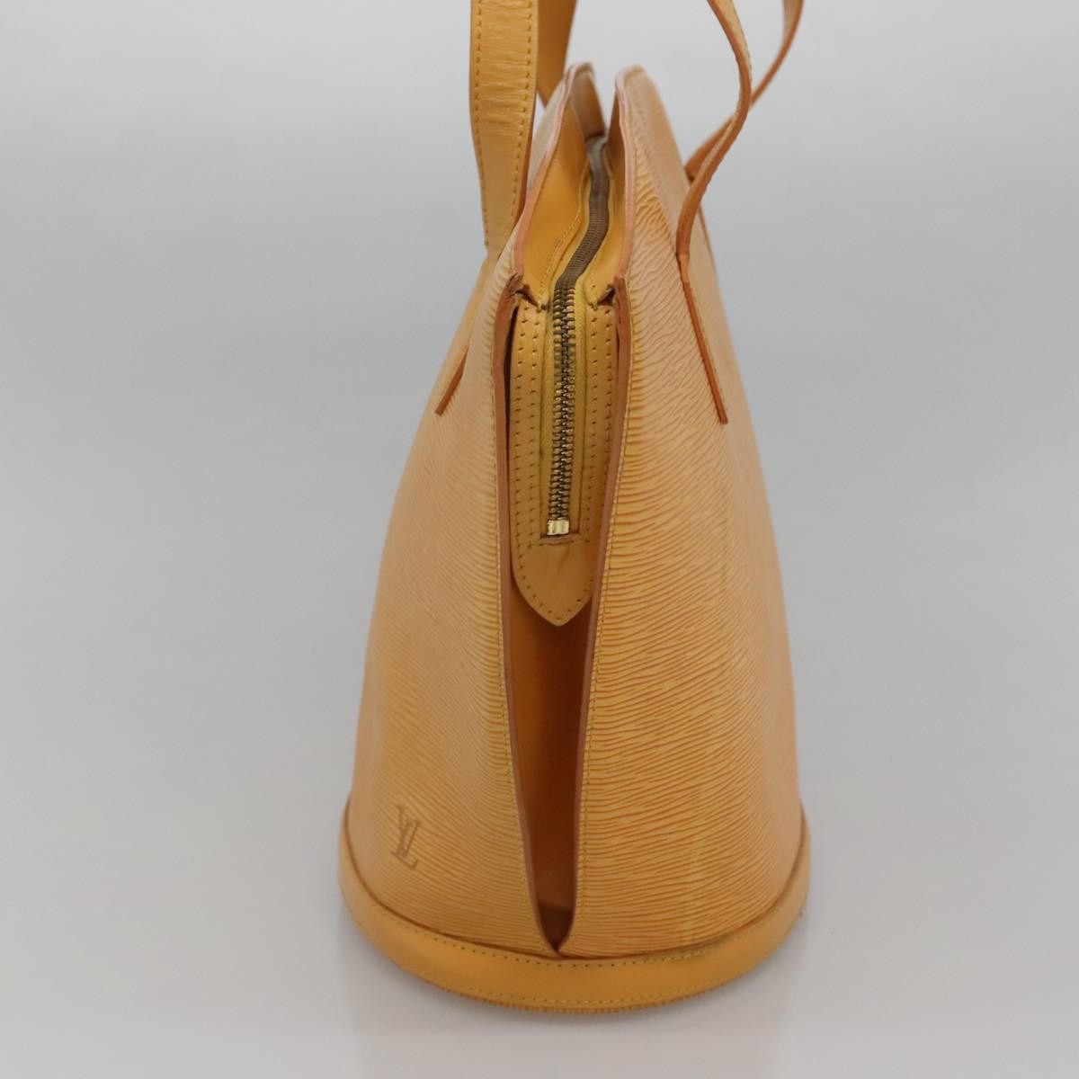 Louis Vuitton Saint Jacques Handbag Epi Leather Yellow Leather Shoulder Bag Bag (Pre-Owned)