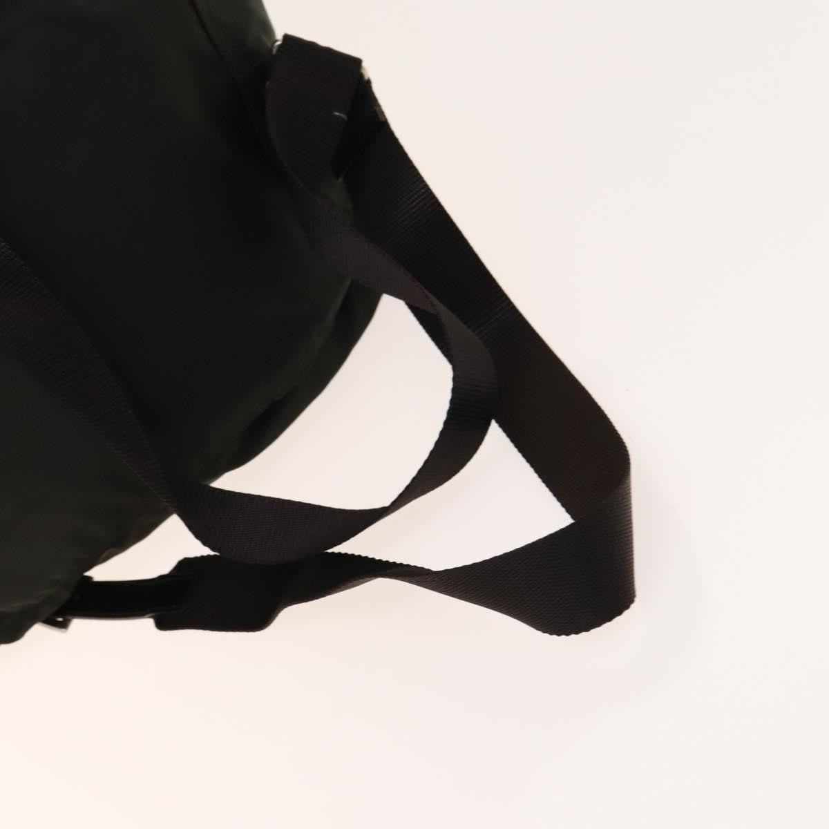 Prada Front Pocket Buckle Backpack Nylon Khaki Nylon Backpack Bag (Pre-Owned)