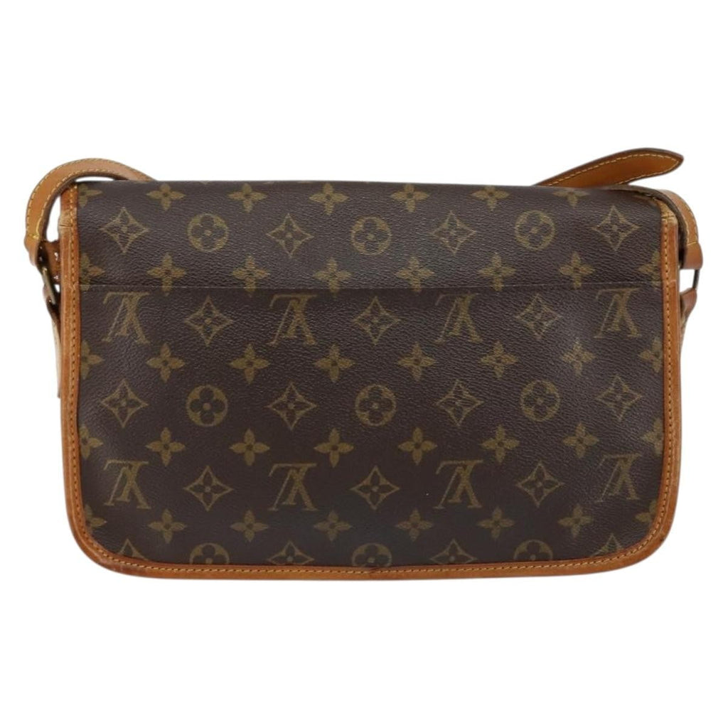 Louis Vuitton Sac Gibeciere Messenger Bag Monogram Canvas Brown Canvas Shoulder Bag Bag (Pre-Owned)