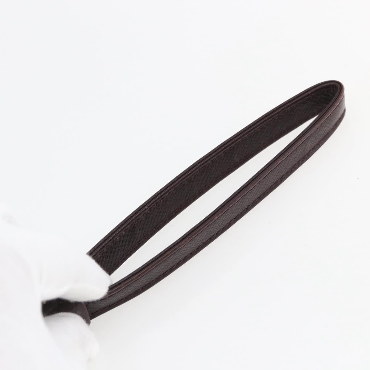 Louis Vuitton Pochette Baikal Clutch Taiga Leather Burgundy Leather Clutche & Pouche Bag (Pre-Owned)